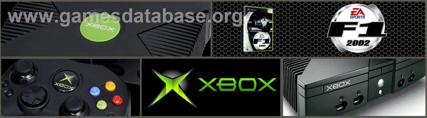 F1 2002 - Microsoft Xbox - Artwork - Marquee