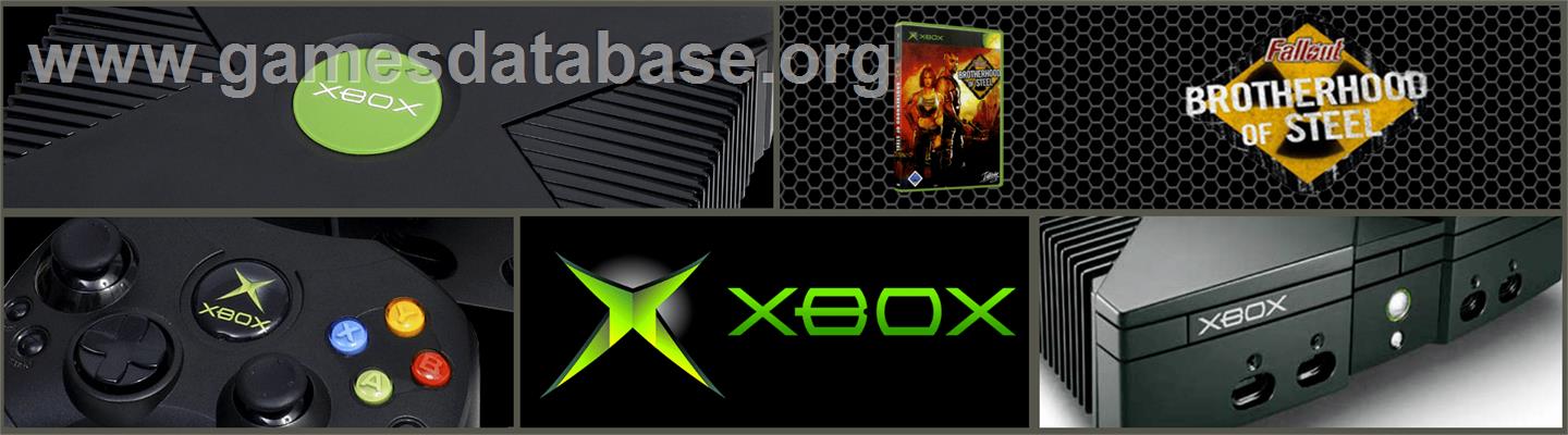 Fallout: Brotherhood of Steel - Microsoft Xbox - Artwork - Marquee
