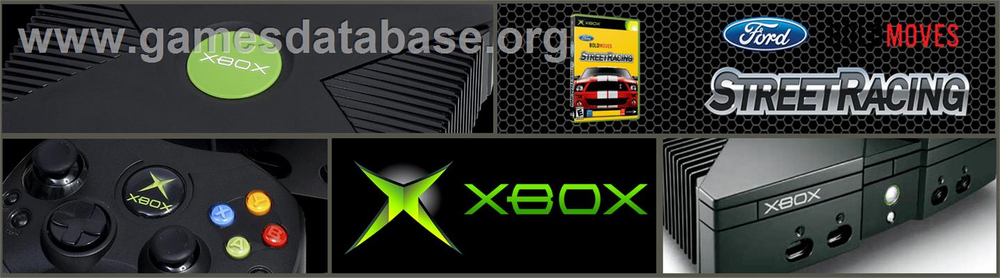 Ford Bold Moves Street Racing - Microsoft Xbox - Artwork - Marquee