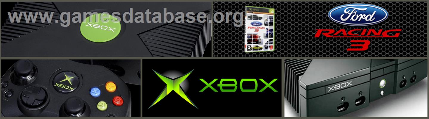 Ford Racing 3 - Microsoft Xbox - Artwork - Marquee