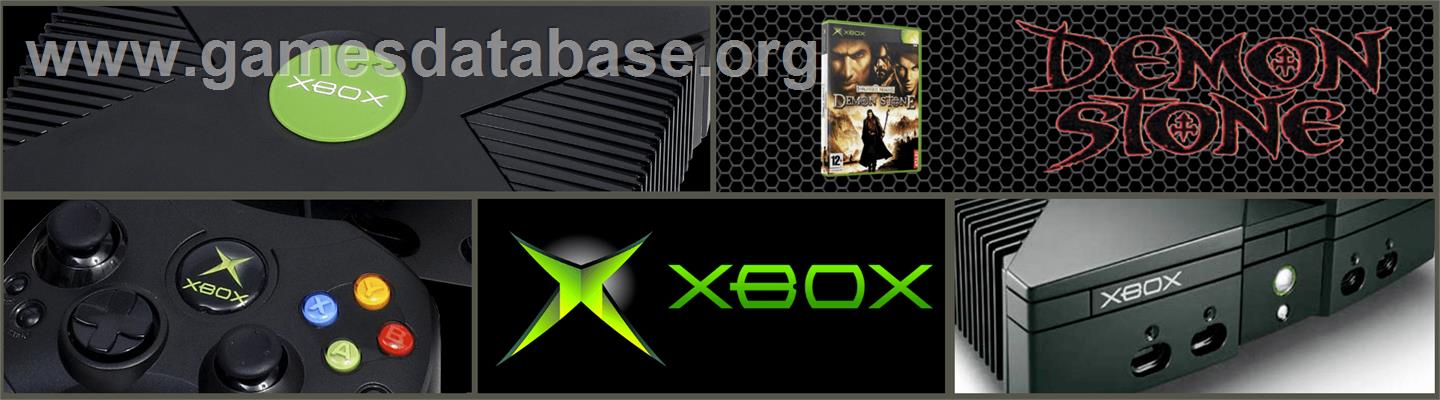 Forgotten Realms: Demon Stone - Microsoft Xbox - Artwork - Marquee