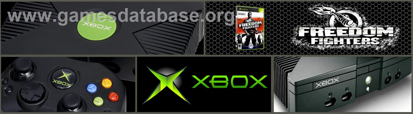 Freedom Fighters - Microsoft Xbox - Artwork - Marquee