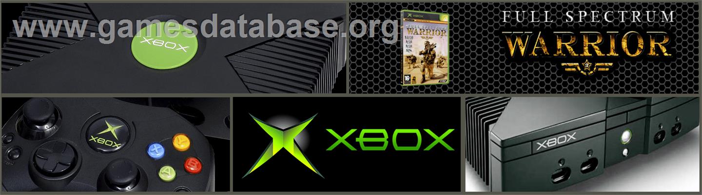 Full Spectrum Warrior: Ten Hammers - Microsoft Xbox - Artwork - Marquee