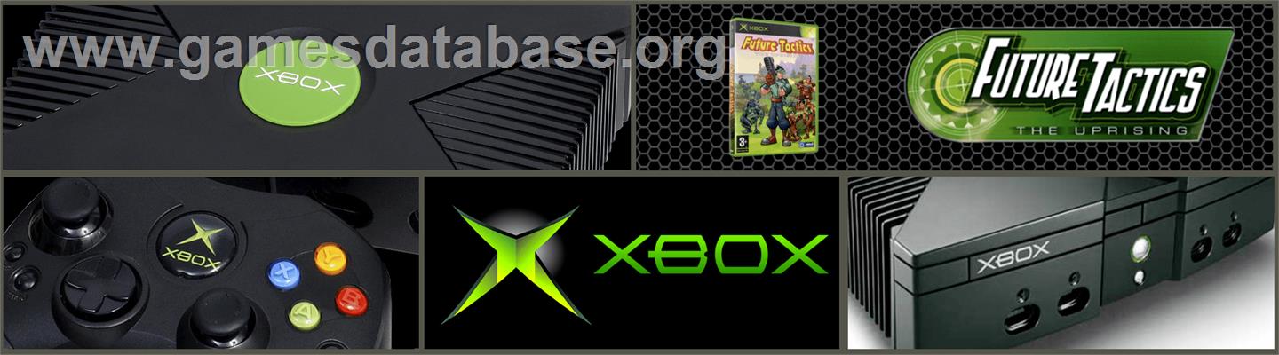 Future Tactics: The Uprising - Microsoft Xbox - Artwork - Marquee