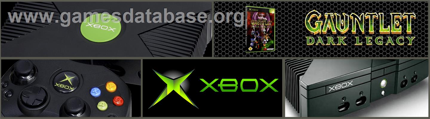 Gauntlet - Dark Legacy - Microsoft Xbox - Artwork - Marquee