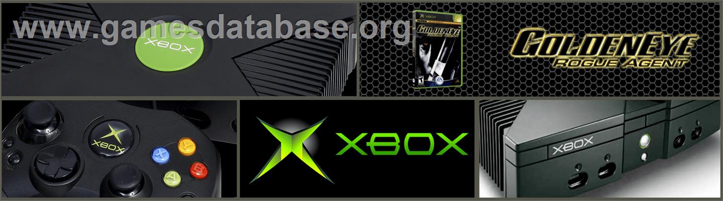 GoldenEye: Rogue Agent - Microsoft Xbox - Artwork - Marquee