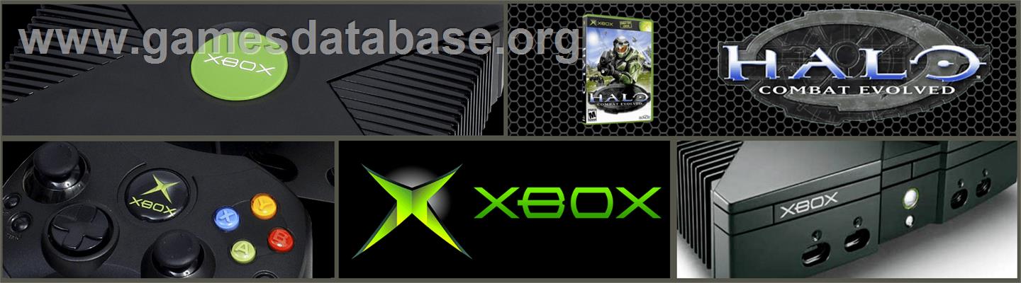 Halo: Combat Evolved - Microsoft Xbox - Artwork - Marquee