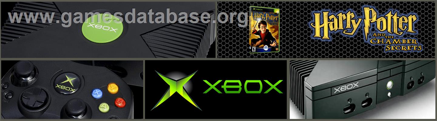 Harry Potter and the Chamber of Secrets - Microsoft Xbox - Artwork - Marquee