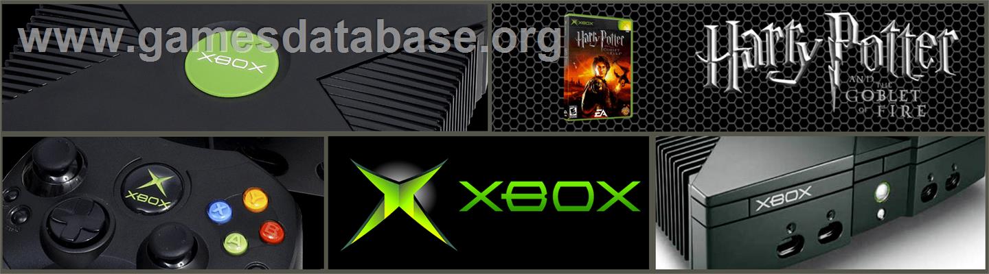 Harry Potter and the Goblet of Fire - Microsoft Xbox - Artwork - Marquee