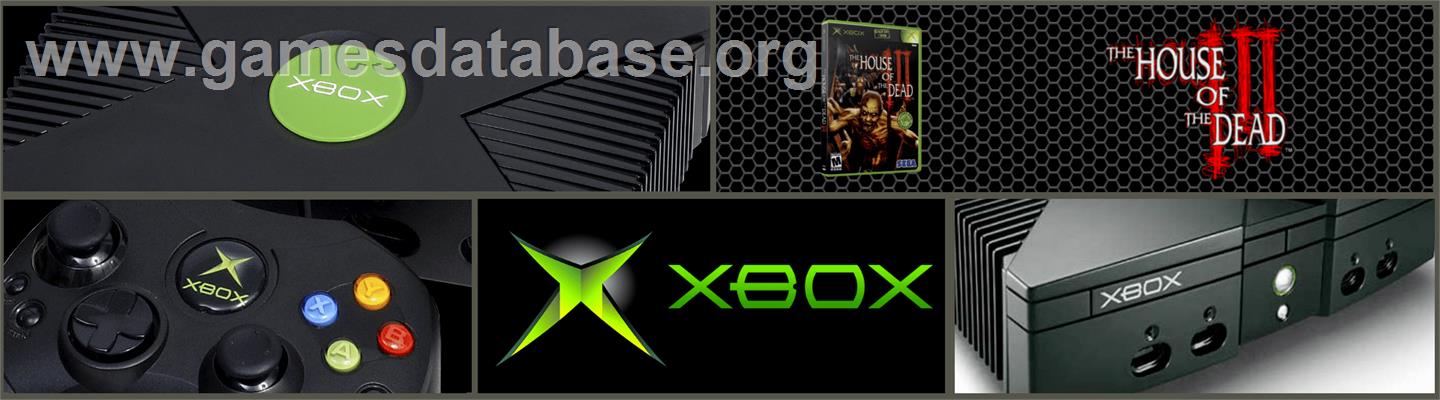 House of the Dead 3 - Microsoft Xbox - Artwork - Marquee