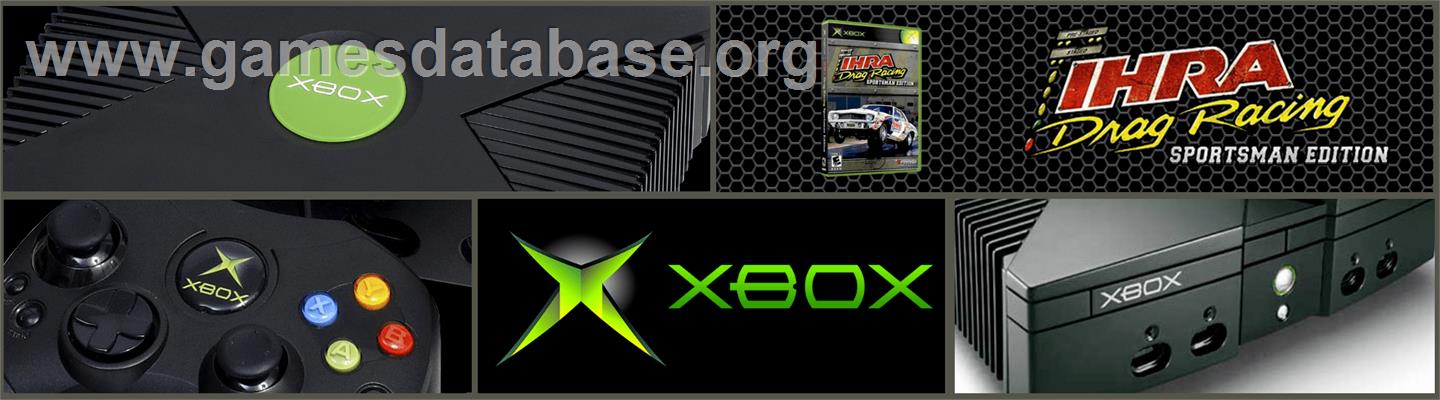 IHRA Drag Racing 2004 - Microsoft Xbox - Artwork - Marquee