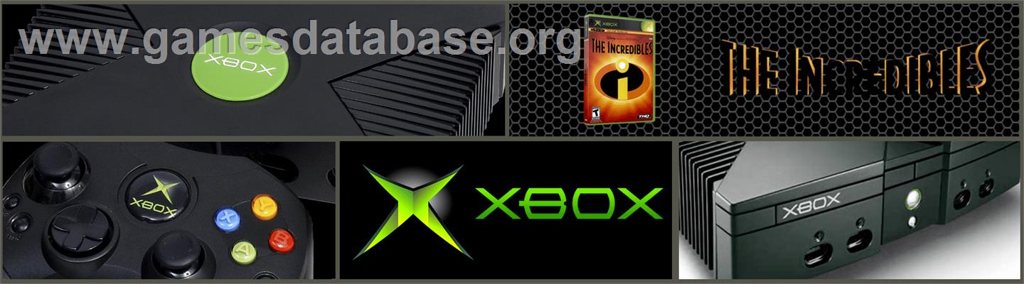 Incredibles - Microsoft Xbox - Artwork - Marquee