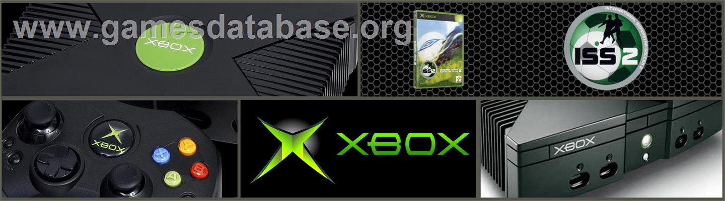 International Superstar Soccer 2 - Microsoft Xbox - Artwork - Marquee
