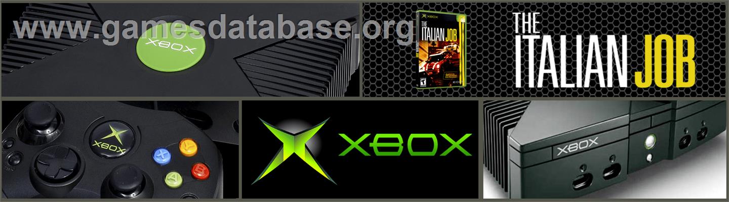 Italian Job, The - Microsoft Xbox - Artwork - Marquee