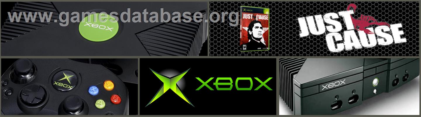 Just Cause - Microsoft Xbox - Artwork - Marquee