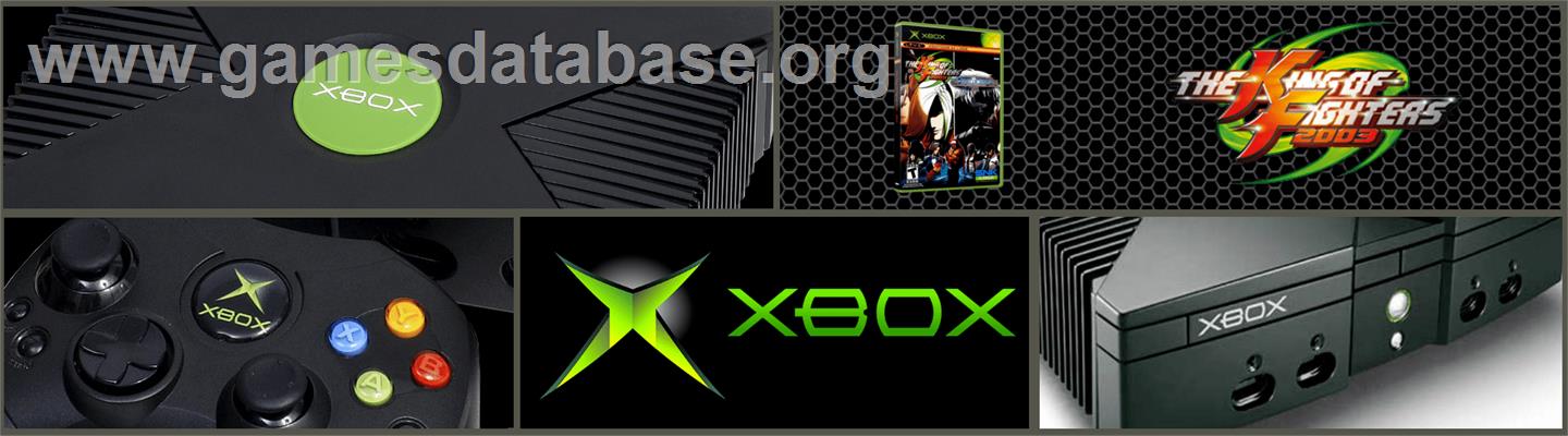 King of Fighters 2002/2003 - Microsoft Xbox - Artwork - Marquee