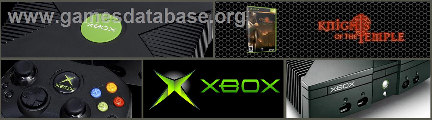 Knights of the Temple: Infernal Crusade - Microsoft Xbox - Artwork - Marquee