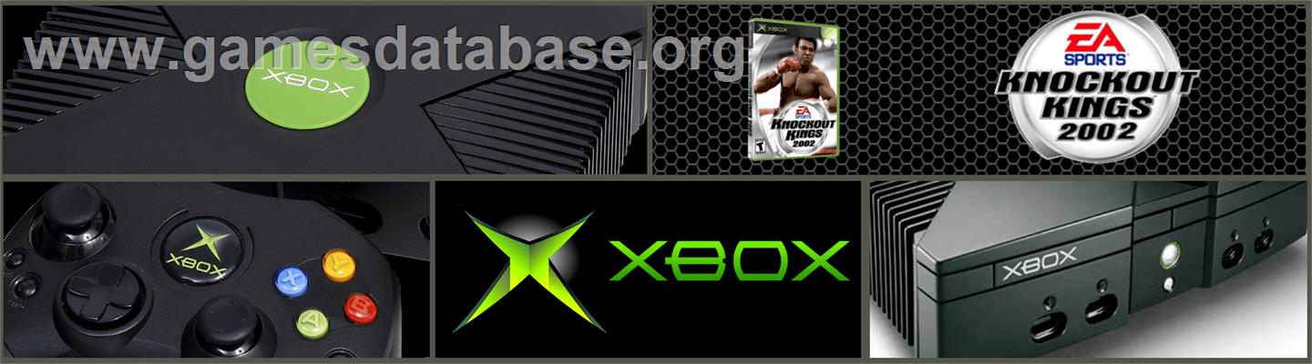 Knockout Kings 2002 - Microsoft Xbox - Artwork - Marquee