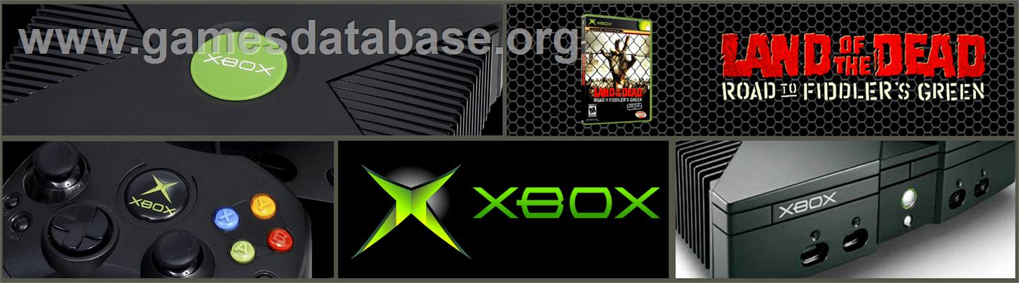 Land of the Dead: Road to Fiddler's Green - Microsoft Xbox - Artwork - Marquee