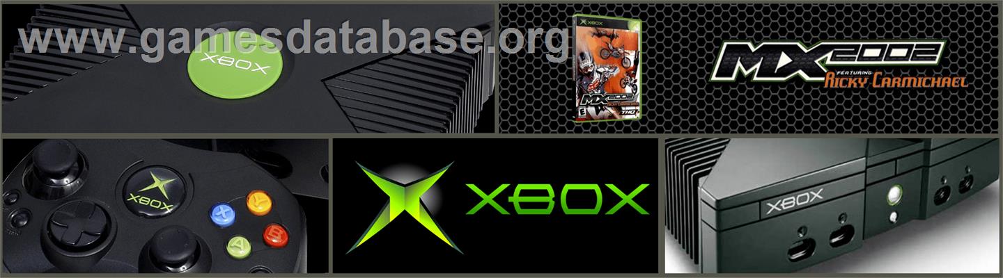 MX 2002 featuring Ricky Carmichael - Microsoft Xbox - Artwork - Marquee