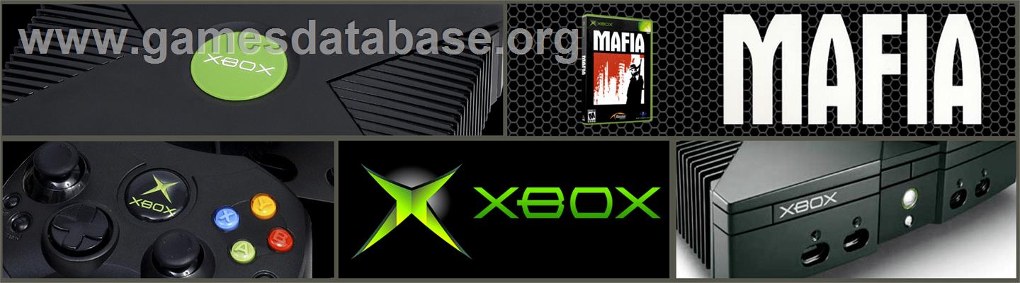 Mafia - Microsoft Xbox - Artwork - Marquee