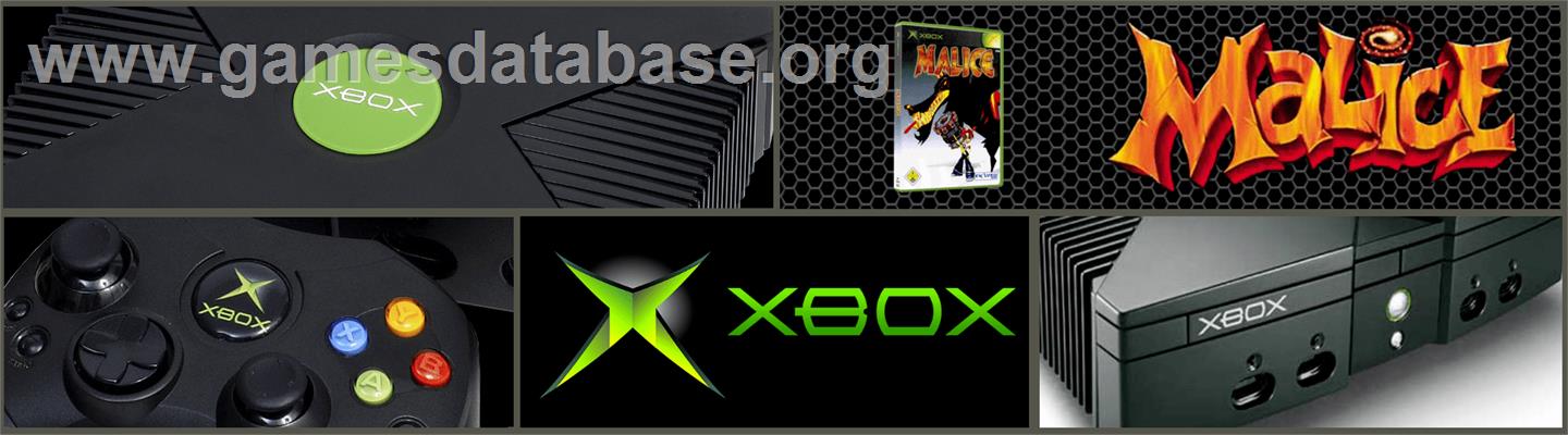 Malice - Microsoft Xbox - Artwork - Marquee