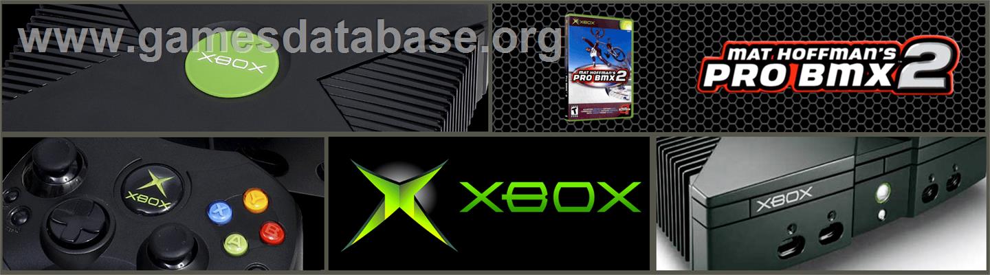 Mat Hoffman's Pro BMX 2 - Microsoft Xbox - Artwork - Marquee