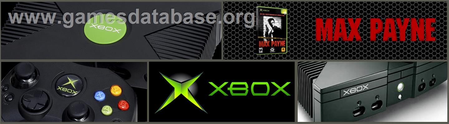 Max Payne - Microsoft Xbox - Artwork - Marquee