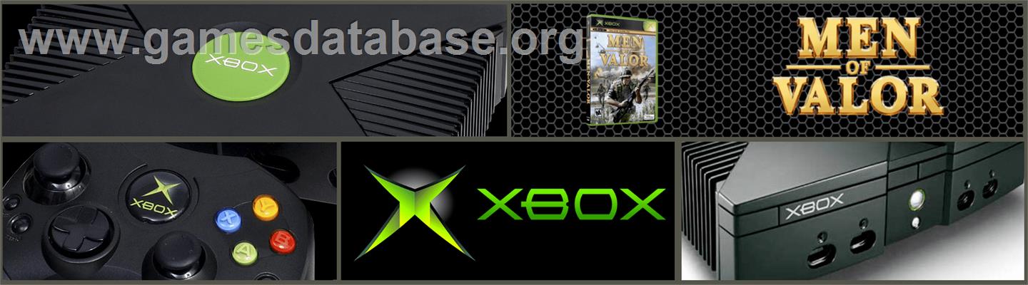Men of Valor - Microsoft Xbox - Artwork - Marquee