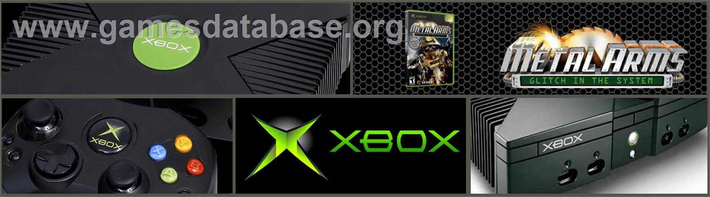 Metal Arms: Glitch in the System - Microsoft Xbox - Artwork - Marquee