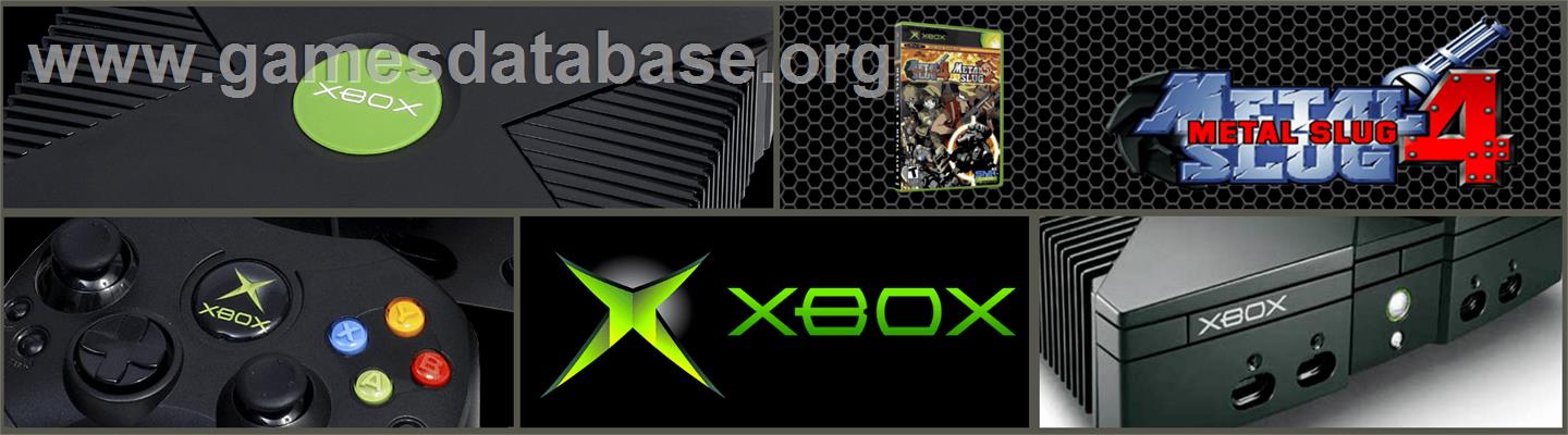 Metal Slug 4 & 5 - Microsoft Xbox - Artwork - Marquee