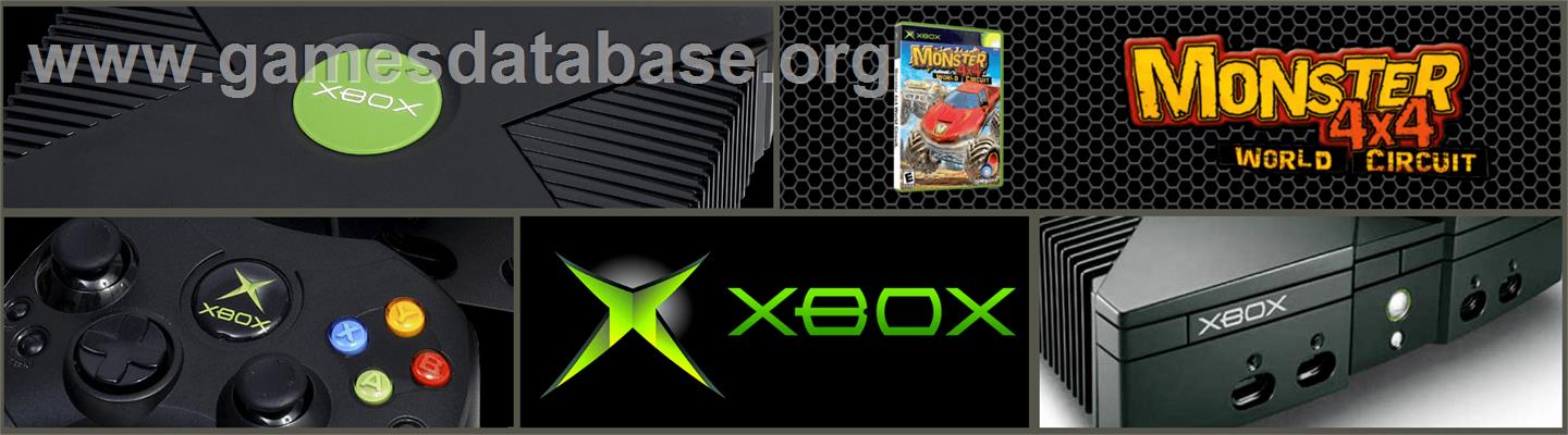 Monster 4x4: World Circuit - Microsoft Xbox - Artwork - Marquee