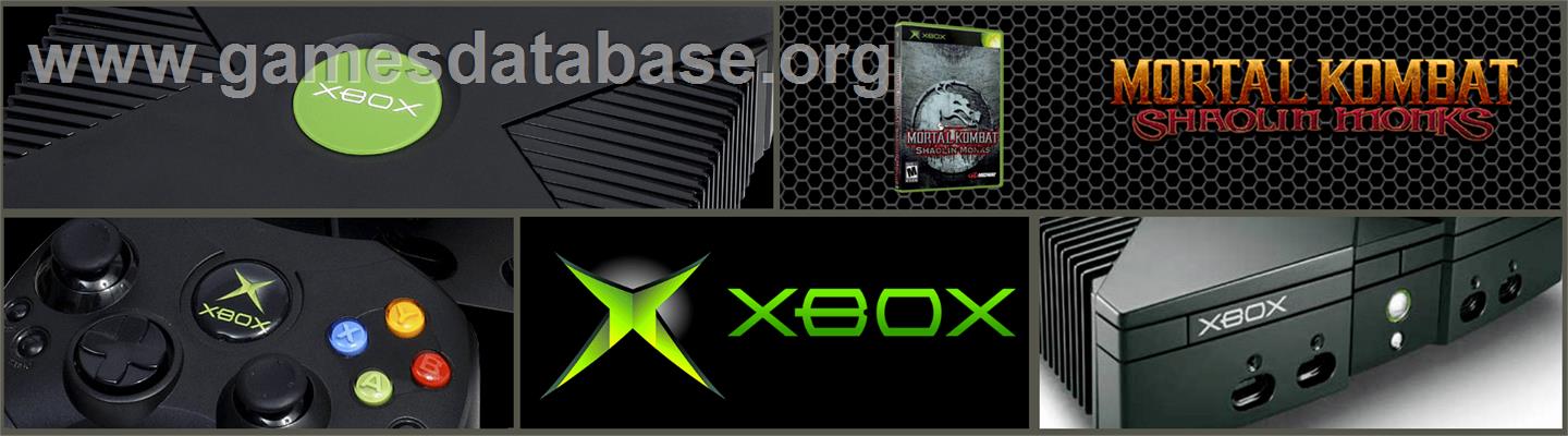 Mortal Kombat: Shaolin Monks - Microsoft Xbox - Artwork - Marquee