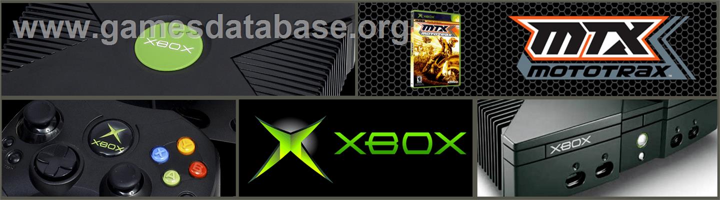 Mtx Mototrax - Microsoft Xbox - Artwork - Marquee