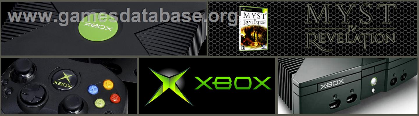 Myst IV: Revelation - Microsoft Xbox - Artwork - Marquee