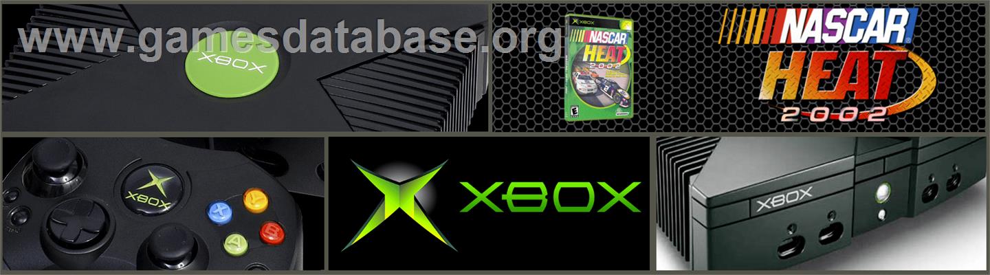 NASCAR Heat 2002 - Microsoft Xbox - Artwork - Marquee