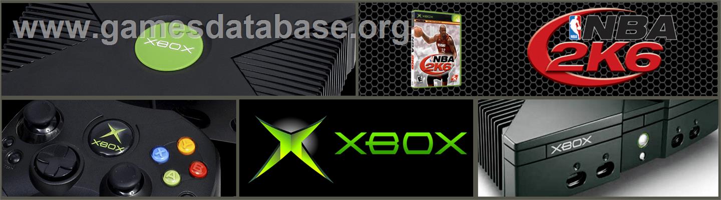 NBA 2K6 - Microsoft Xbox - Artwork - Marquee