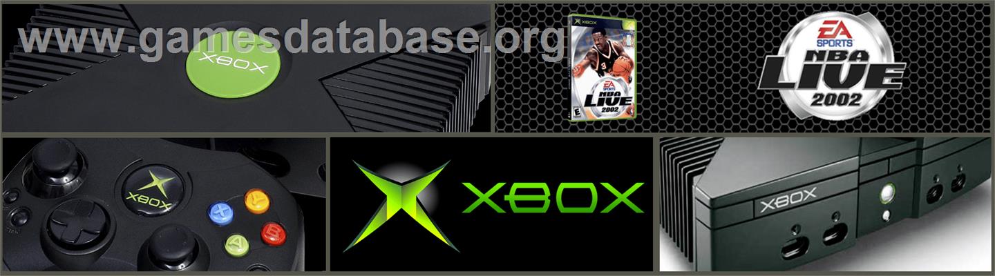 NBA Live 2002 - Microsoft Xbox - Artwork - Marquee