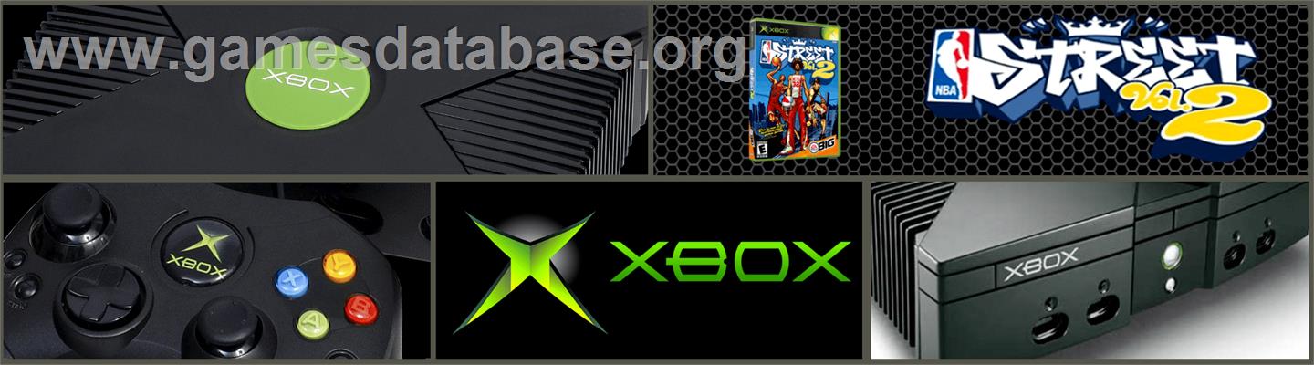 NBA Street Vol. 2 - Microsoft Xbox - Artwork - Marquee