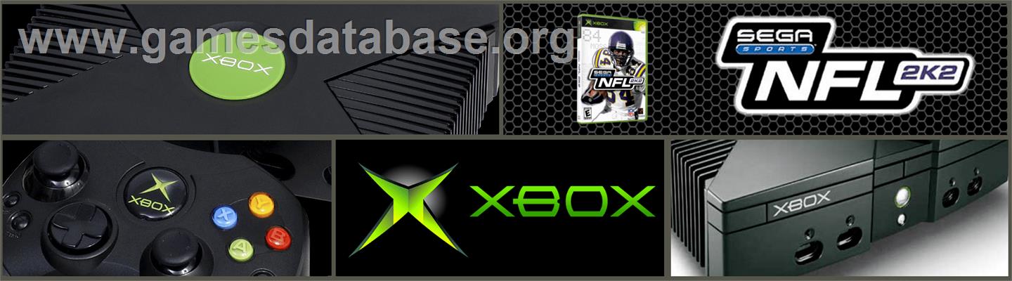 NFL 2K2 - Microsoft Xbox - Artwork - Marquee