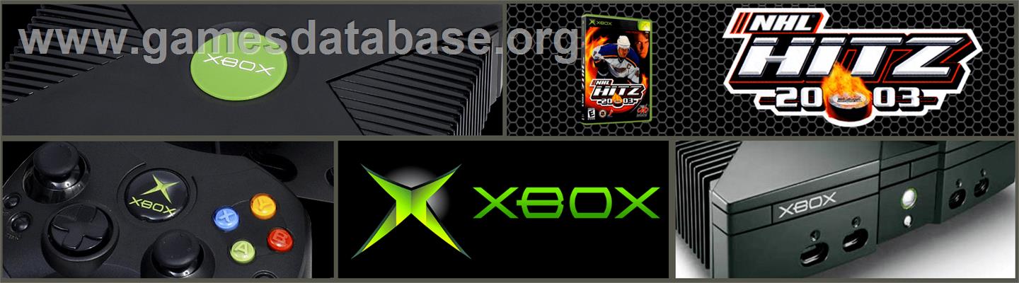 NHL Hitz 20-03 - Microsoft Xbox - Artwork - Marquee