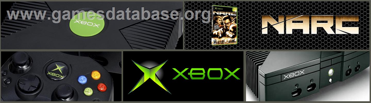 Narc - Microsoft Xbox - Artwork - Marquee