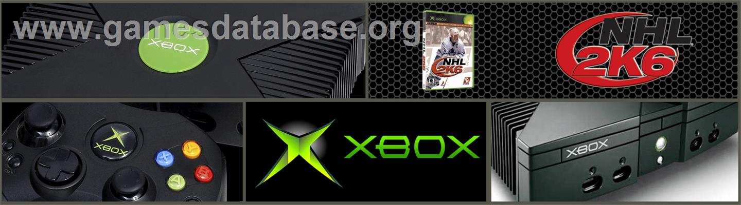 Nhl 2k6 - Microsoft Xbox - Artwork - Marquee