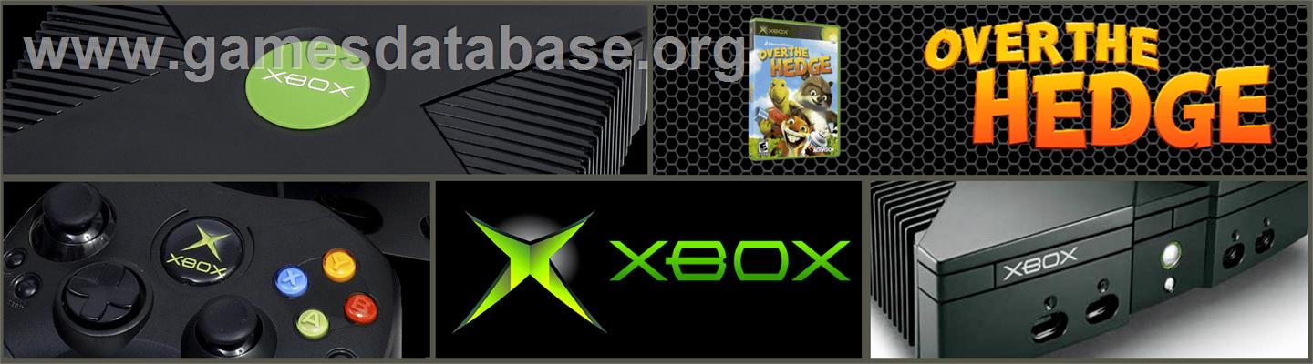 Over The Hedge - Microsoft Xbox - Artwork - Marquee