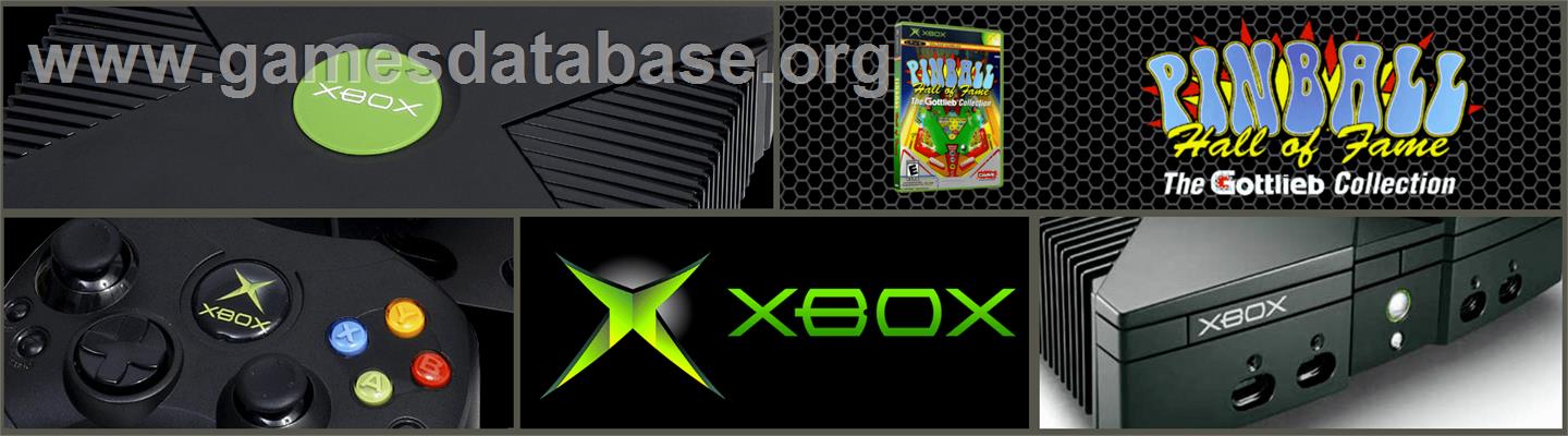 Pinball Hall of Fame: The Gottlieb Collection - Microsoft Xbox - Artwork - Marquee