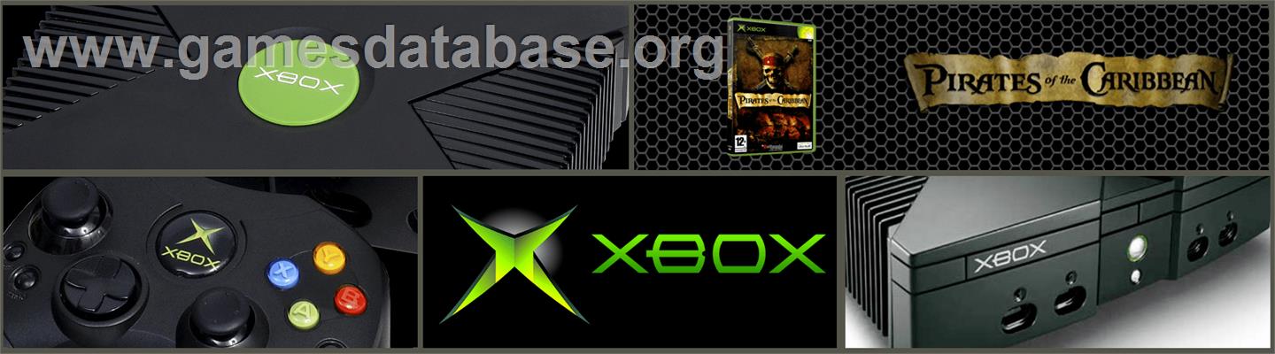 Pirates of the Caribbean - Microsoft Xbox - Artwork - Marquee