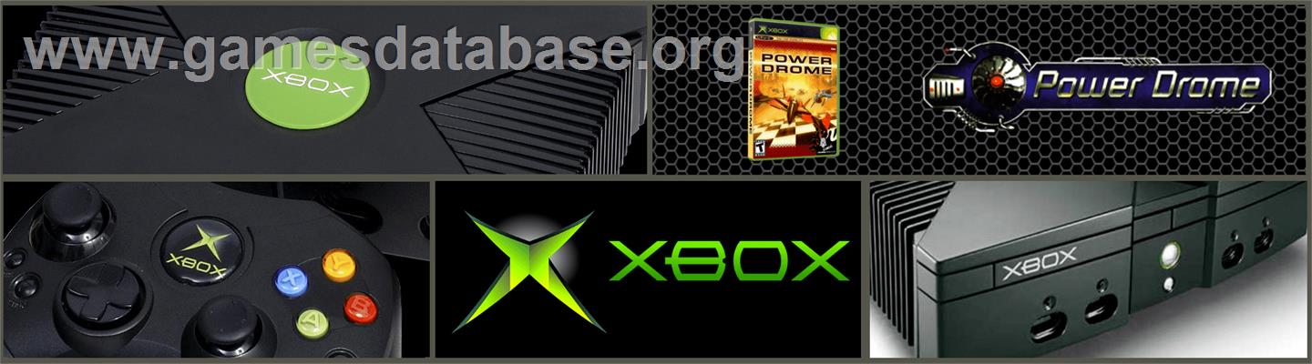 Power Drome - Microsoft Xbox - Artwork - Marquee