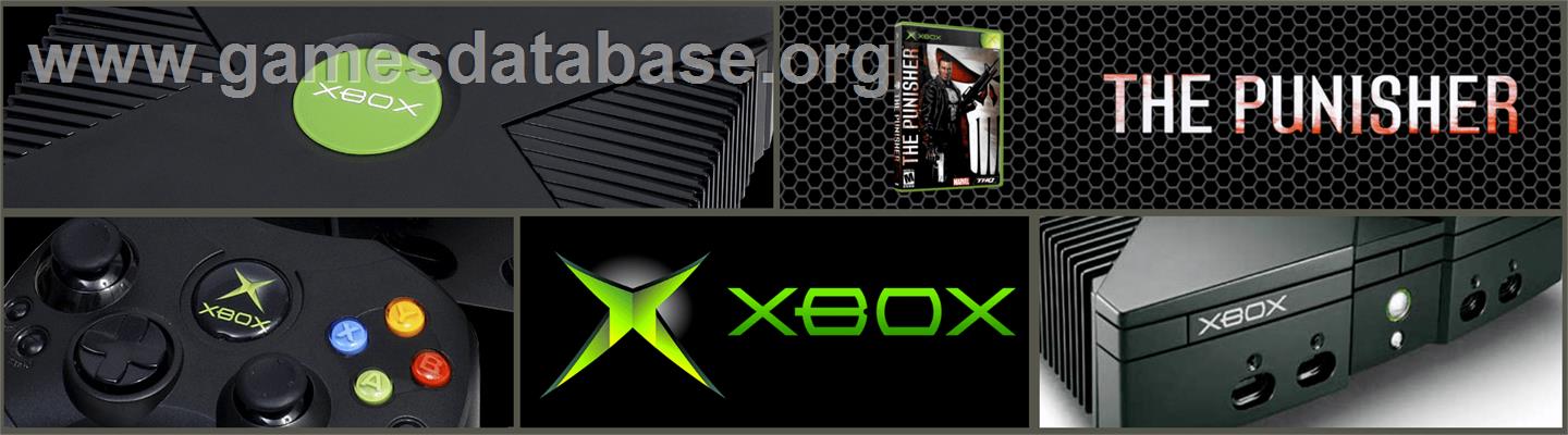 Punisher, The - Microsoft Xbox - Artwork - Marquee
