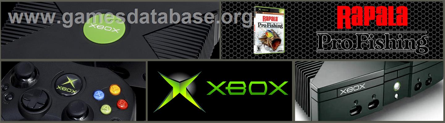 Rapala Pro Fishing - Microsoft Xbox - Artwork - Marquee