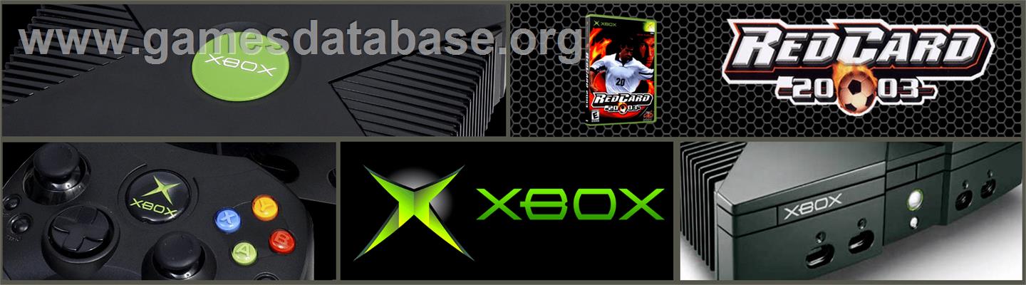 RedCard 20-03 - Microsoft Xbox - Artwork - Marquee
